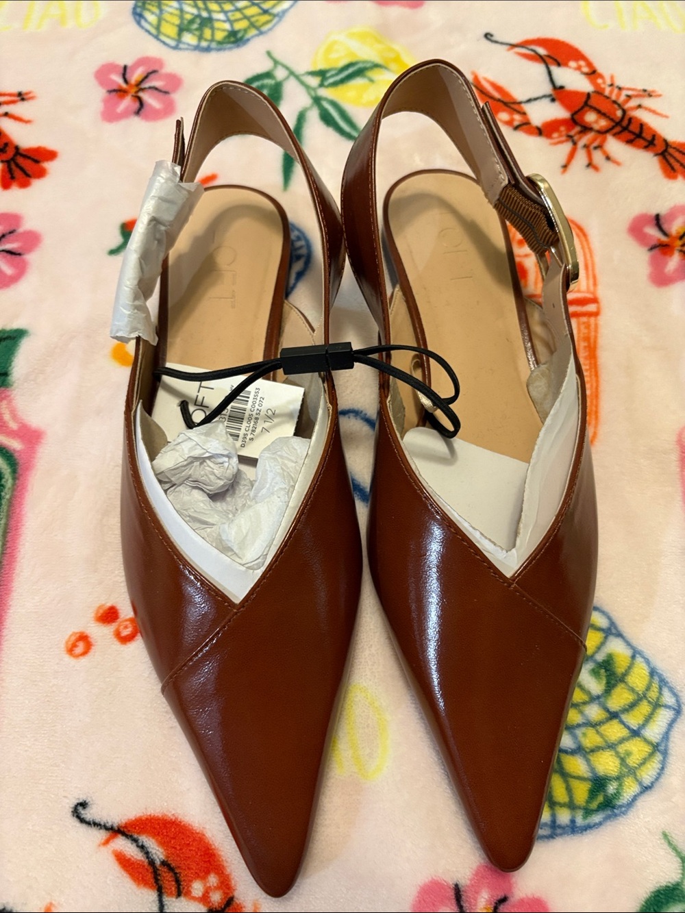 Loft Women's Slingback Flats NEW 7.5